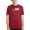 Youth Heather Contender Tee Thumbnail