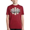 Youth Heather Contender Tee Thumbnail