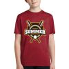 Youth Heather Contender Tee Thumbnail