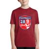 Youth Heather Contender Tee Thumbnail