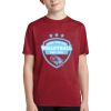 Youth Heather Contender Tee Thumbnail