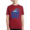Youth Heather Contender Tee Thumbnail