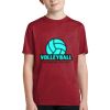 Youth Heather Contender Tee Thumbnail