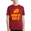 Youth Heather Contender Tee Thumbnail