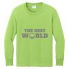 Youth Long Sleeve Core Cotton Tee Thumbnail